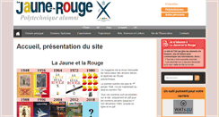 Desktop Screenshot of lajauneetlarouge.com